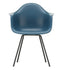 Cadeira de Braços em Plástico Eames DAX / Base Preta